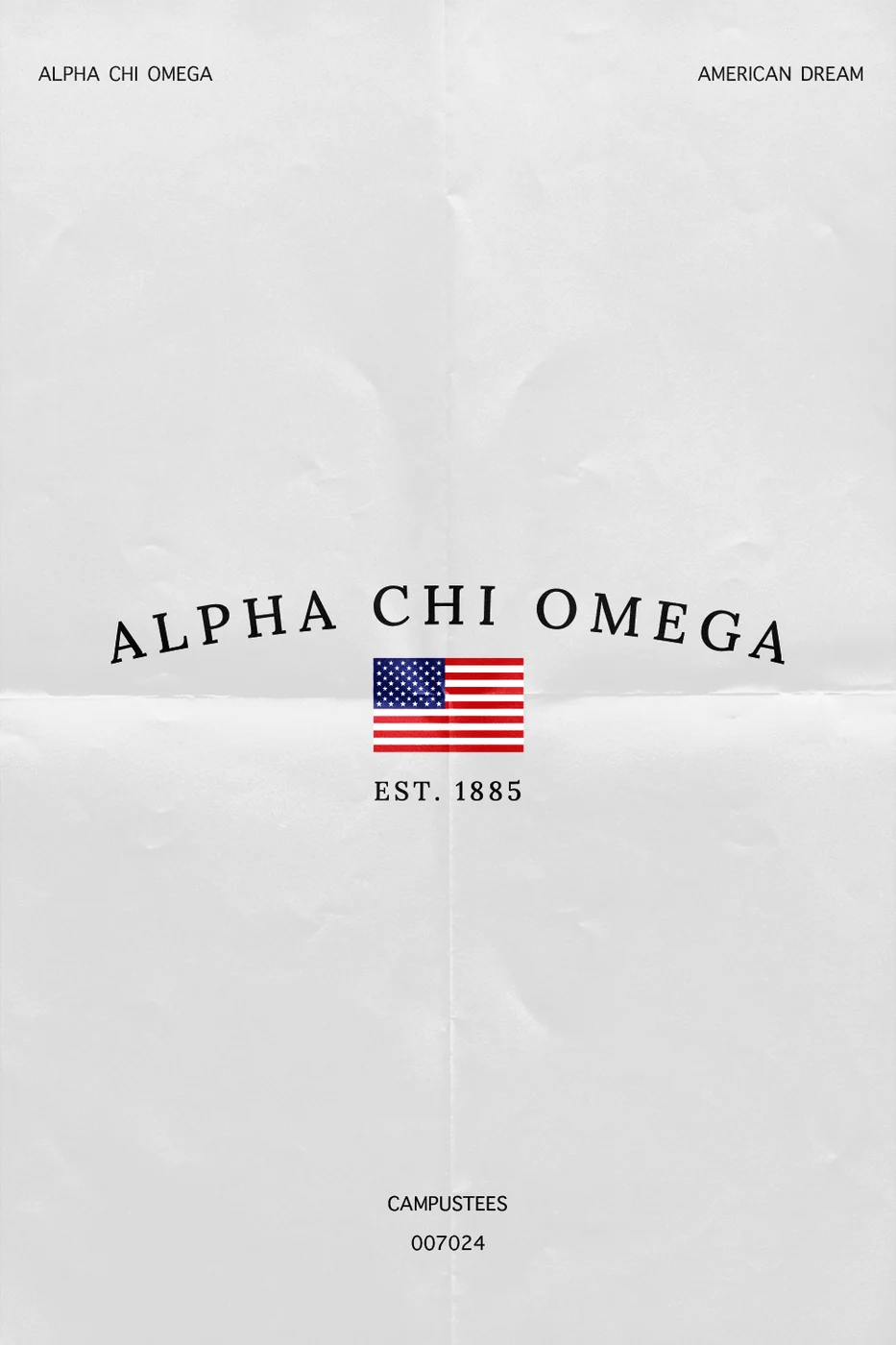 Alpha Chi Omega American Dream — Alpha Chi Omega design inspiration