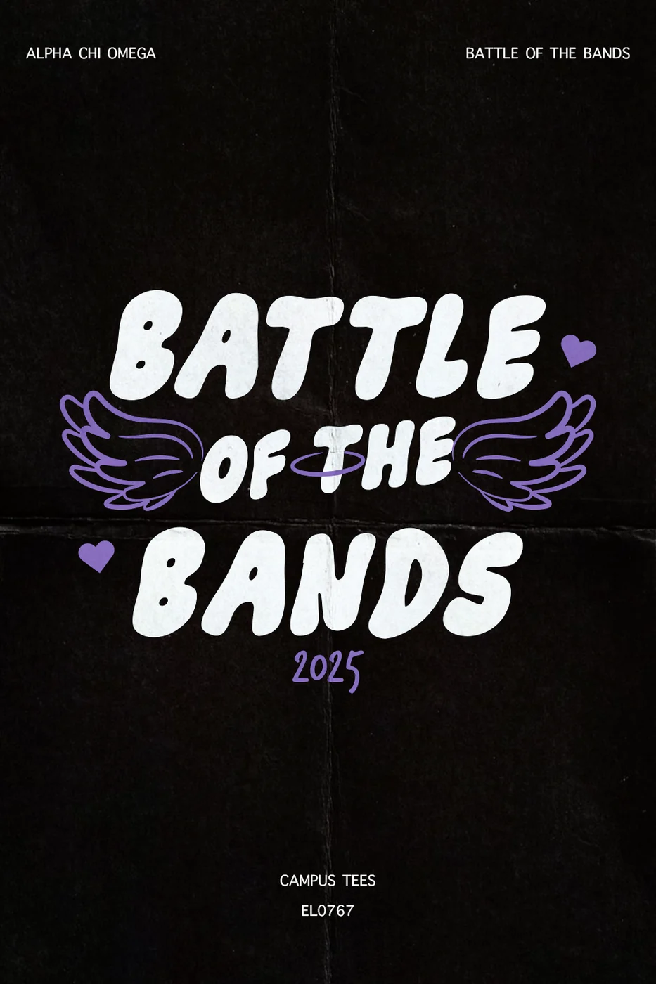 Berk AXO Battle Of The Bands — Alpha Chi Omega design inspiration