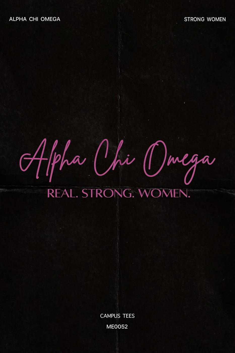 FIU AXO Real Strong Women — Alpha Chi Omega design inspiration