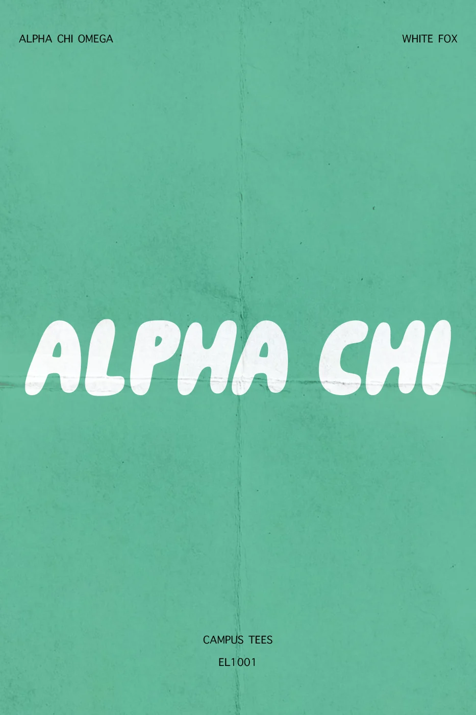 Uof Kentucky AXO White Fox — Alpha Chi Omega custom apparel design inspiration