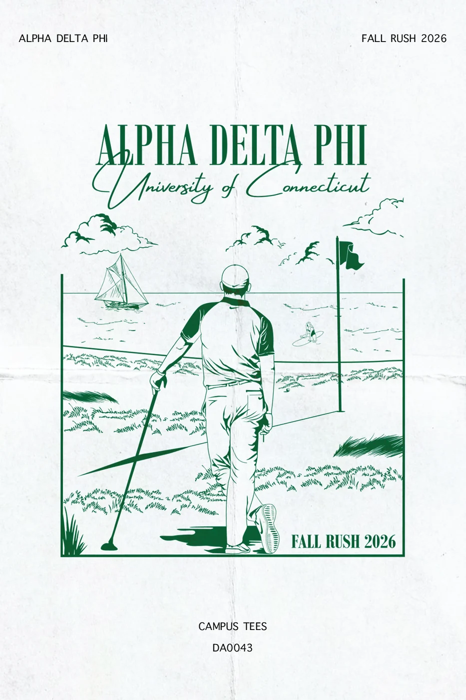 UConn ADP FALL RUSH 2026 — Alpha Delta Phi design inspiration