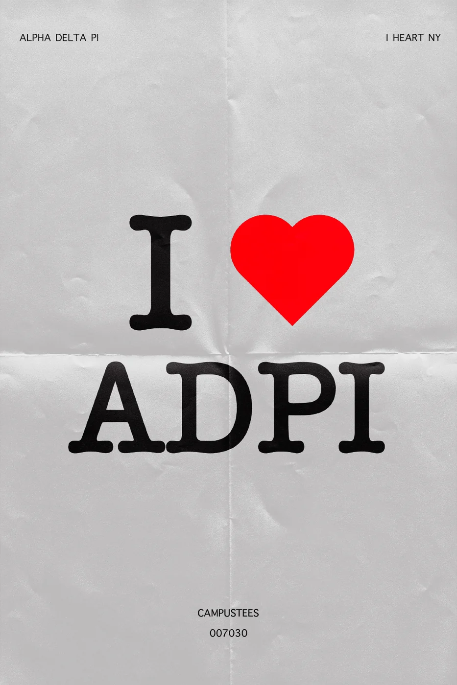 Alpha Delta Pi IHeart NY — Alpha Delta Pi design inspiration