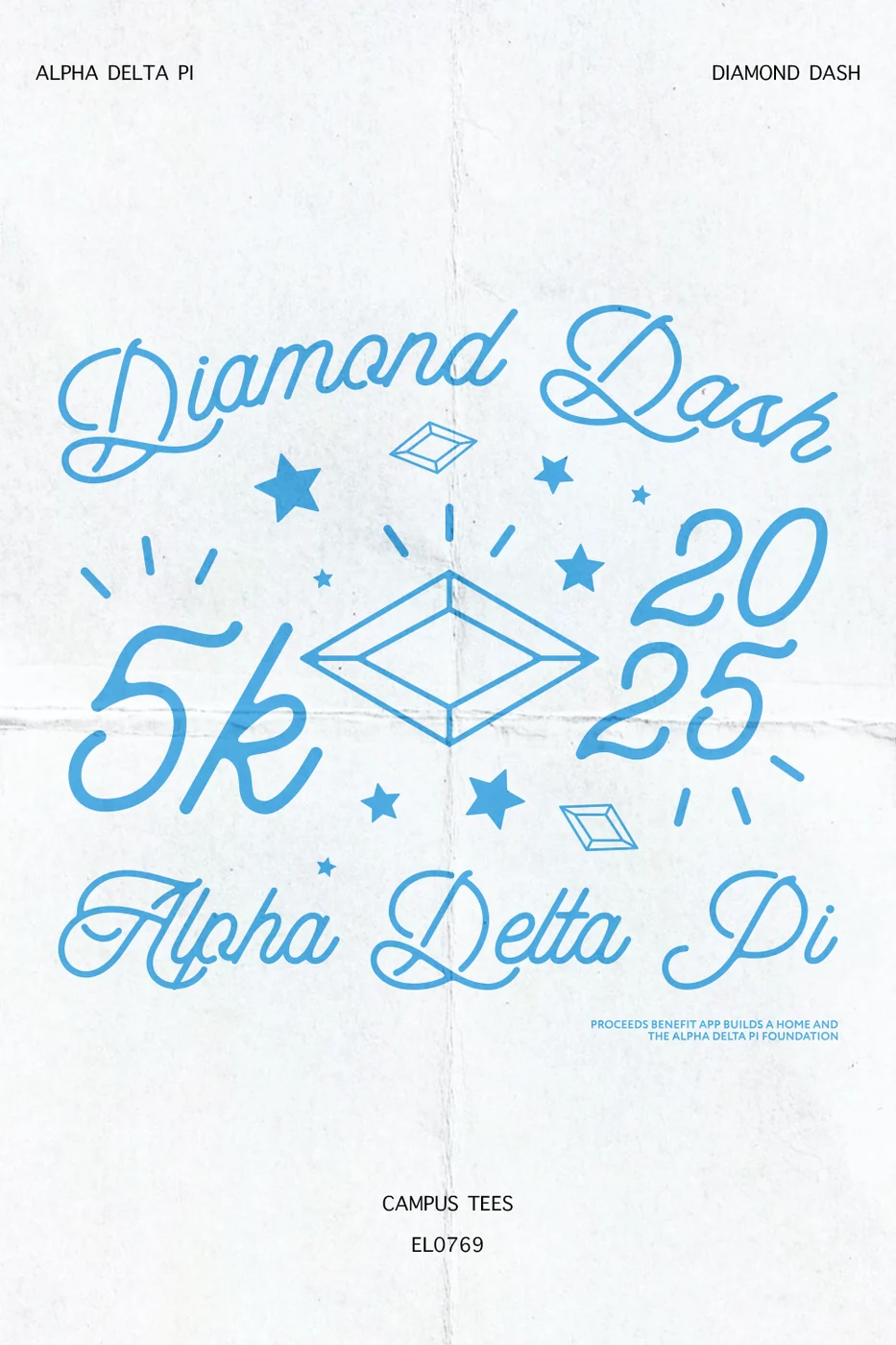 App State ADPi Diamond Dash — Alpha Delta Pi design inspiration
