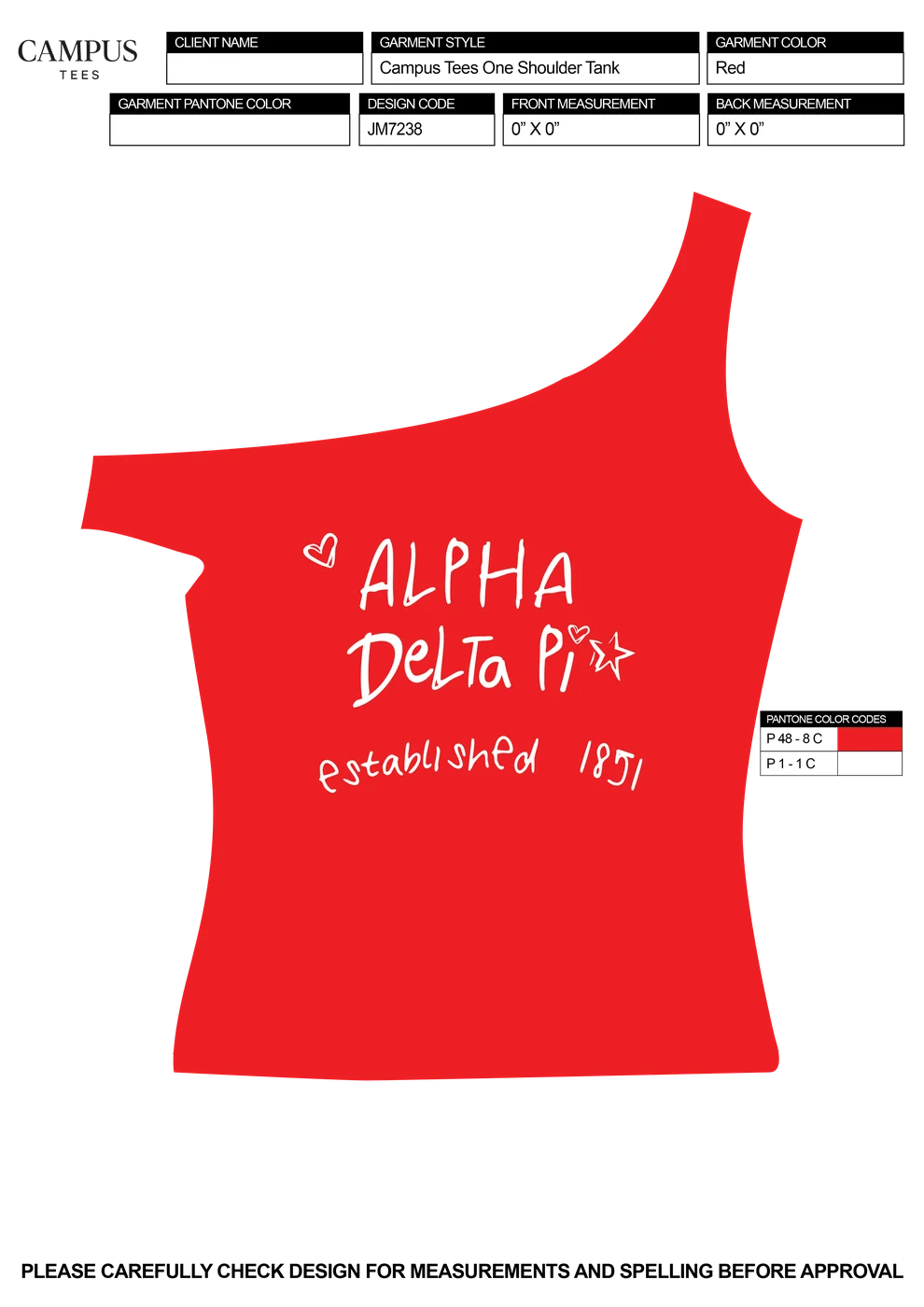 Alpha Delta Pi Beatrix — Alpha Delta Pi custom apparel design inspiration