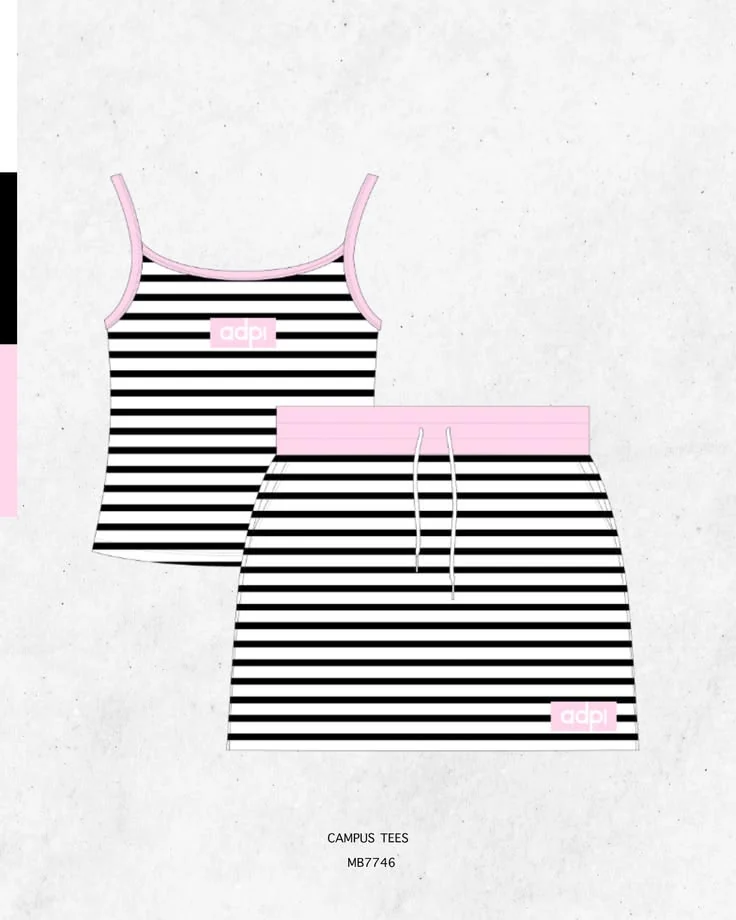 Alpha Delta Pi · Apparel mockup — Campus Tees garment mockup inspiration
