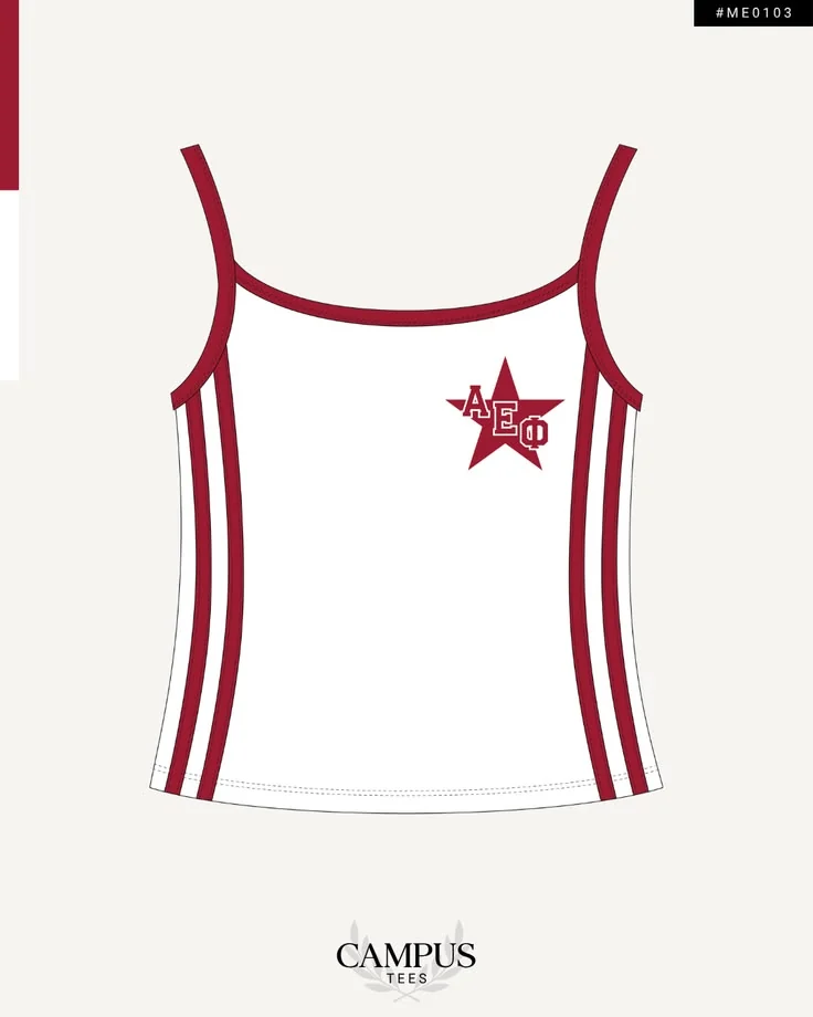 Alpha Epsilon Phi · Apparel mockup — Campus Tees garment mockup inspiration