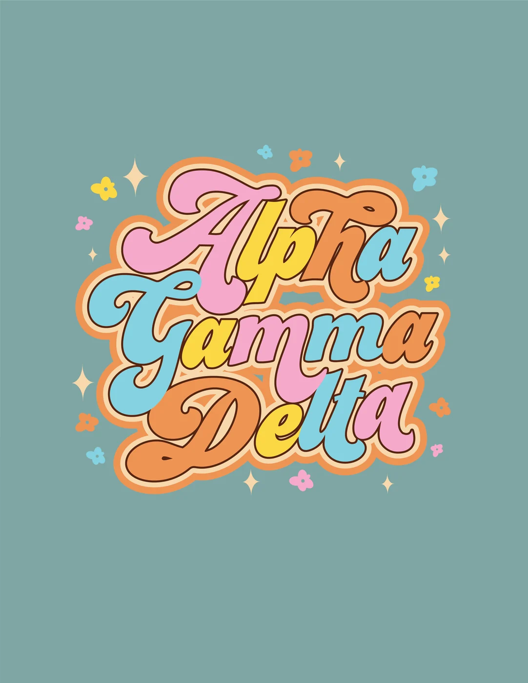 WCU AGD — Alpha Gamma Delta custom apparel design inspiration