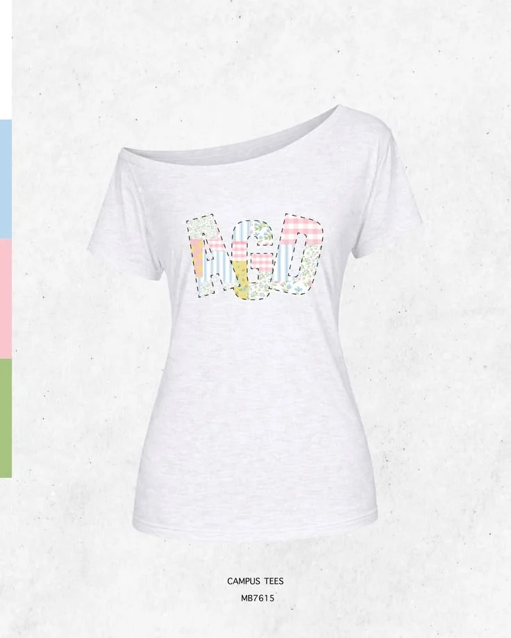 Alpha Gamma Delta · Apparel mockup — Campus Tees garment mockup inspiration