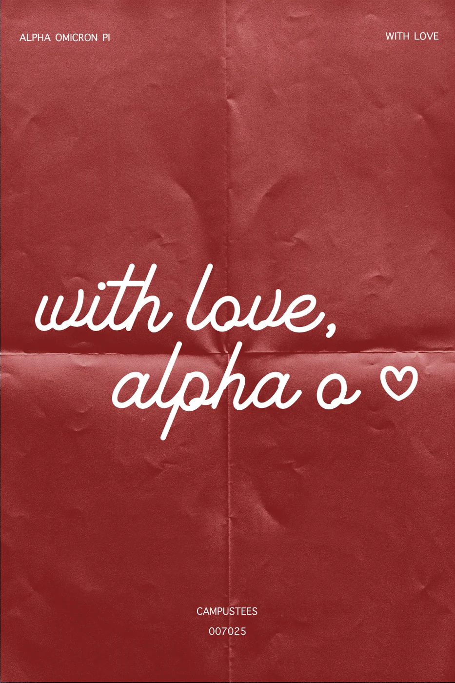 Alpha Omicron Pi With Love — Alpha Omicron Pi design inspiration