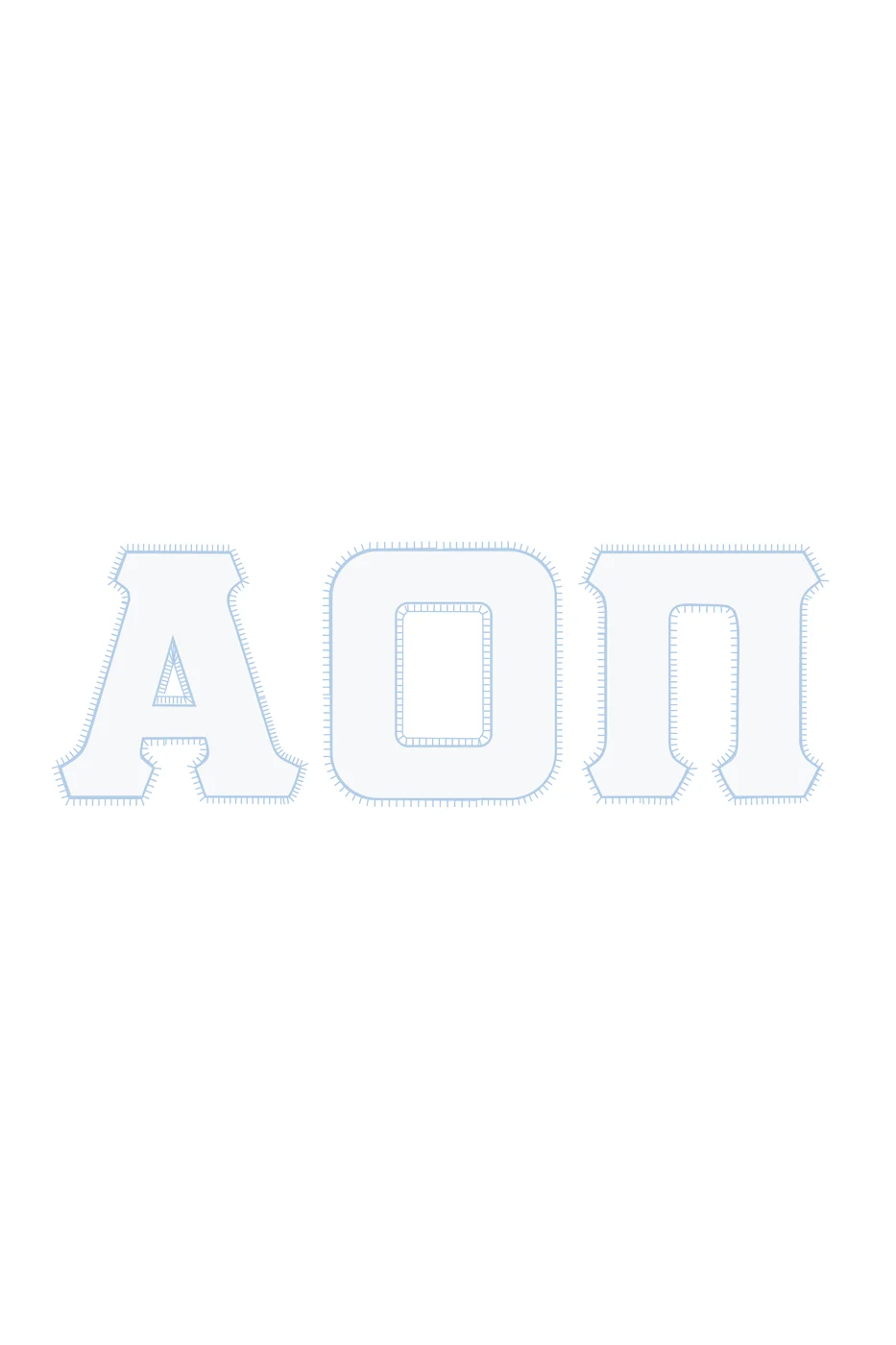 ECU AOII — Alpha Omicron Pi custom apparel design inspiration