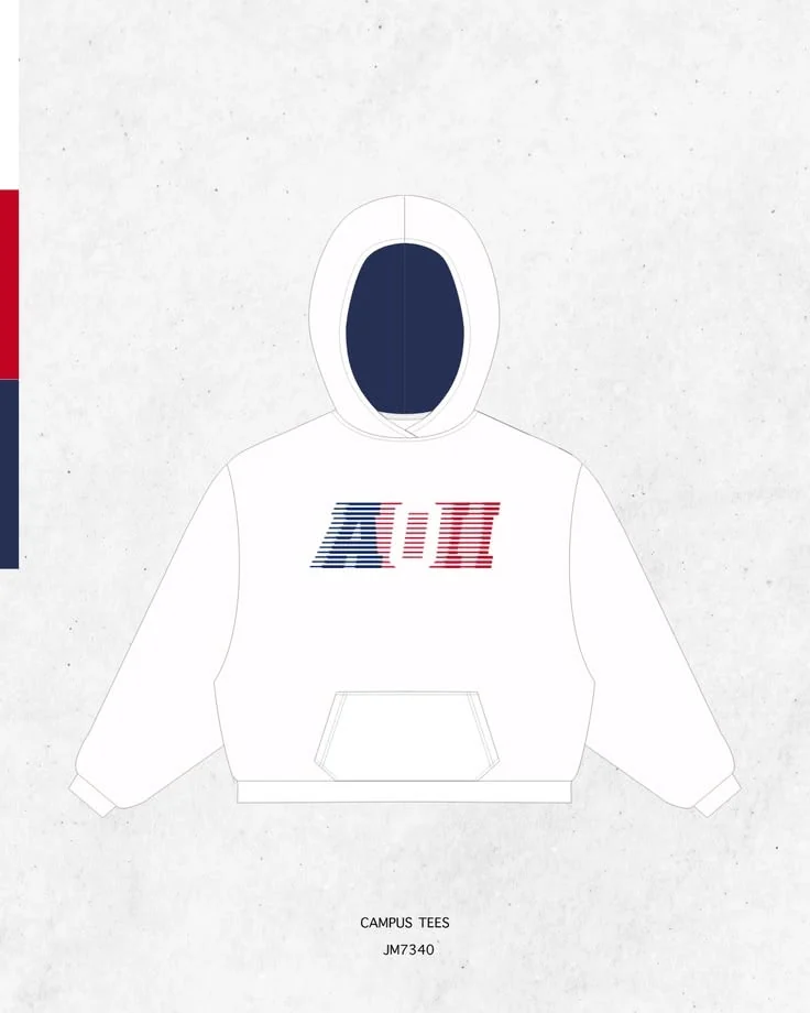 Alpha Omicron Pi · Apparel mockup — Campus Tees garment mockup inspiration