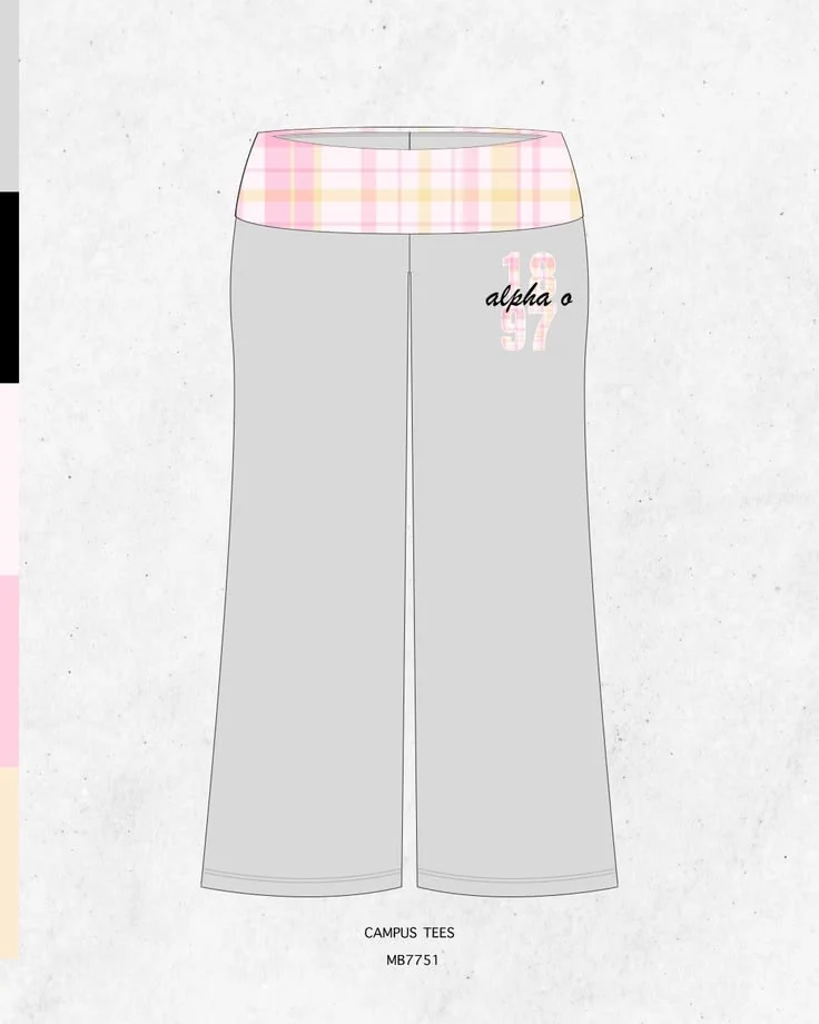 Alpha Omicron Pi · Apparel mockup — Campus Tees garment mockup inspiration