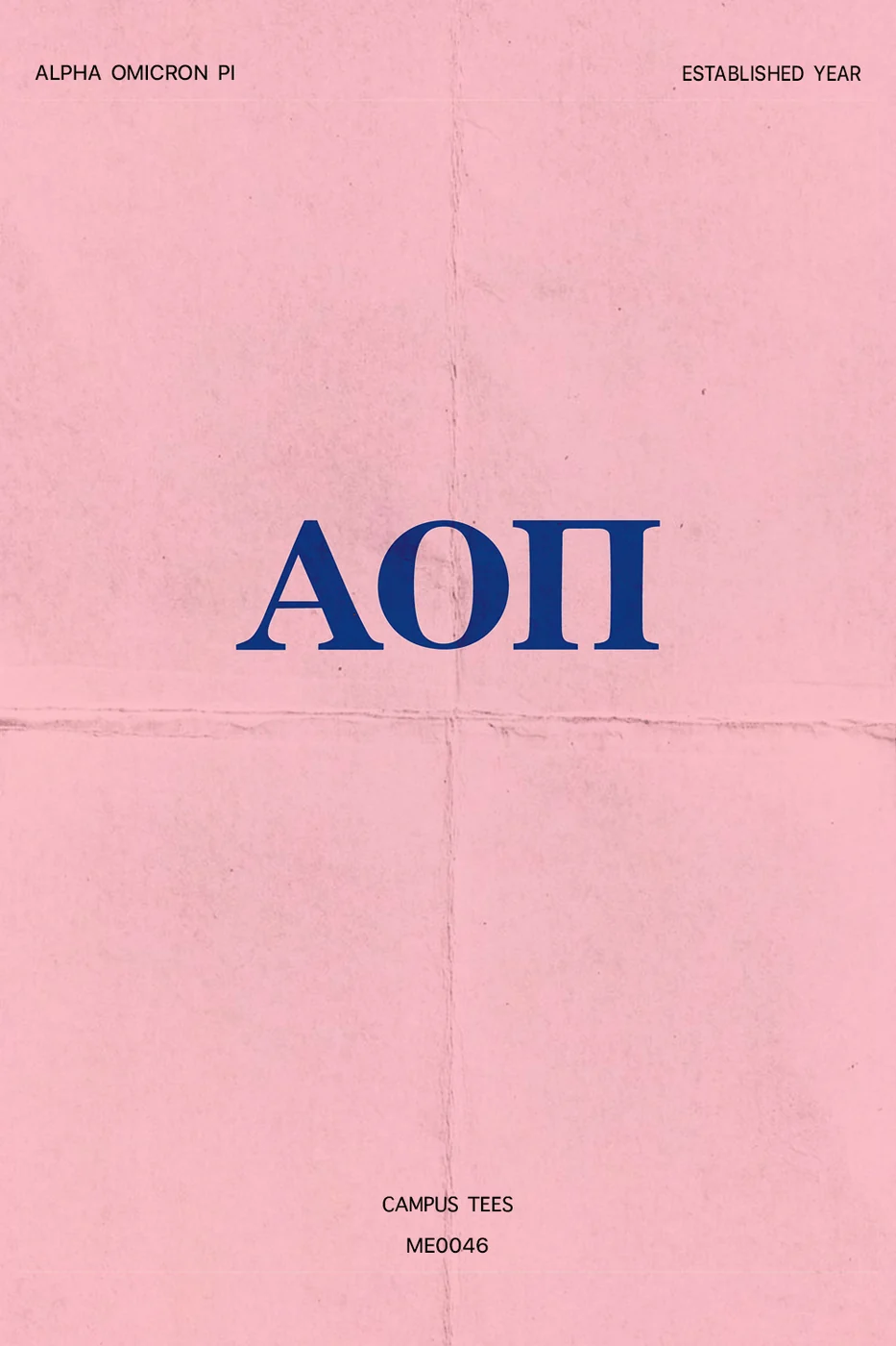 UCONN AOII AOIIEstablished1897 — Alpha Omicron Pi design inspiration