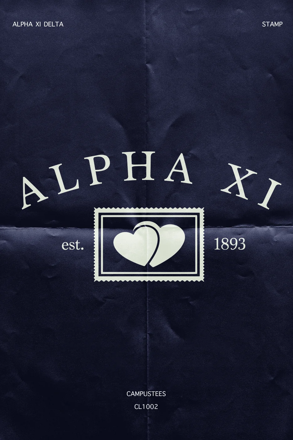 AXID STAMP — Alpha Xi Delta design inspiration