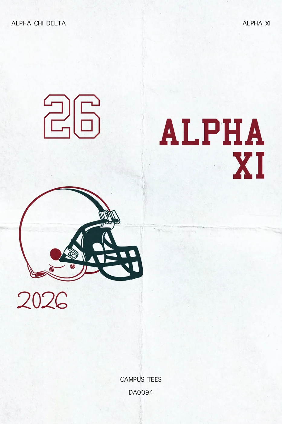 Cornell AXi D ALPHA XI — Alpha Xi Delta custom apparel design inspiration