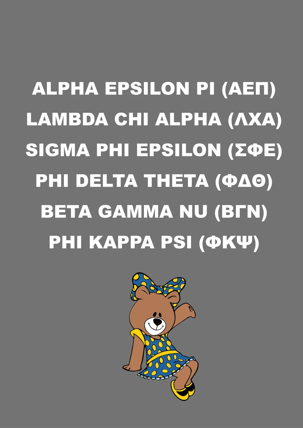 Ella CSU AXID — Alpha Xi Delta custom apparel design inspiration