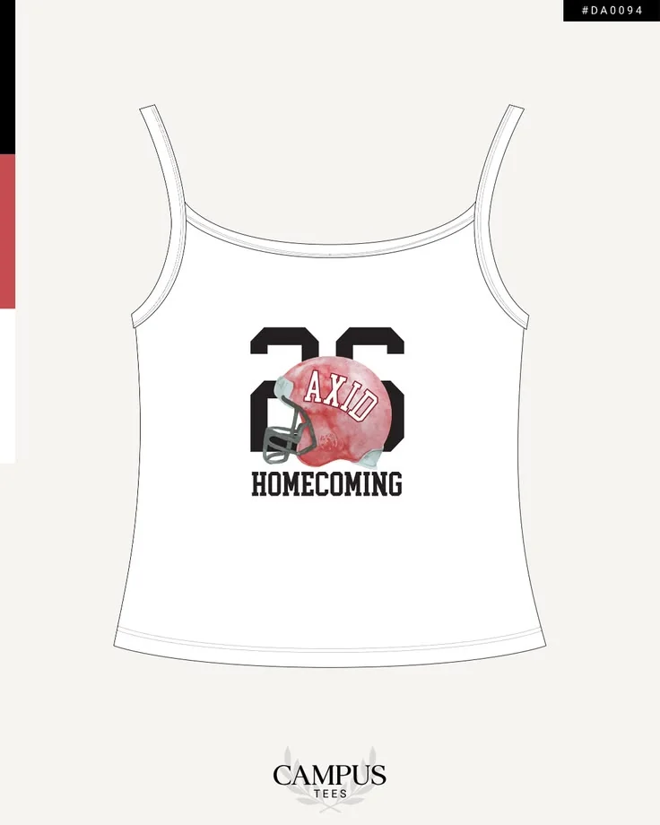 Alpha Xi Delta · Apparel mockup — Campus Tees garment mockup inspiration