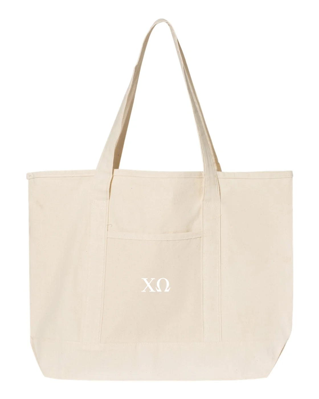 MSUChi O Sorority Tote — Chi Omega custom apparel design inspiration