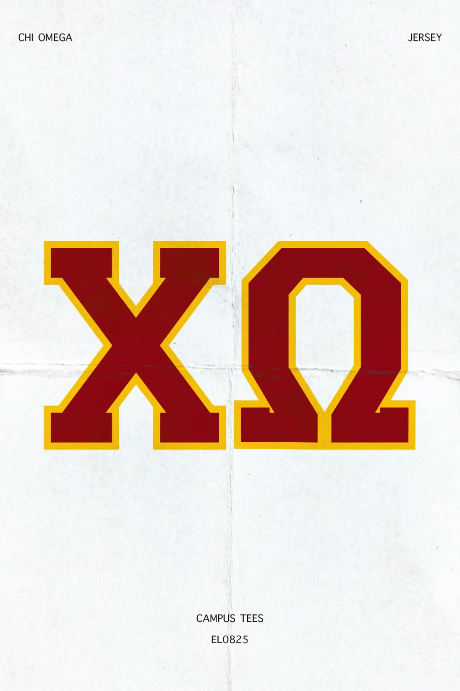MTSUXO Jersey — Chi Omega custom apparel design inspiration