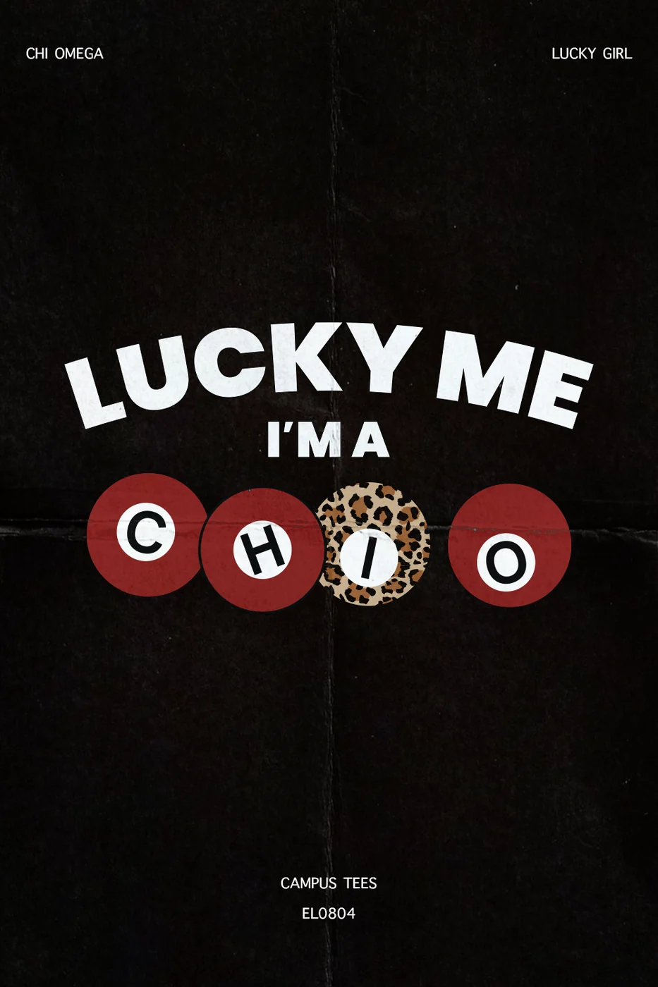 Minnesota Chi O Lucky Girl — Chi Omega design inspiration