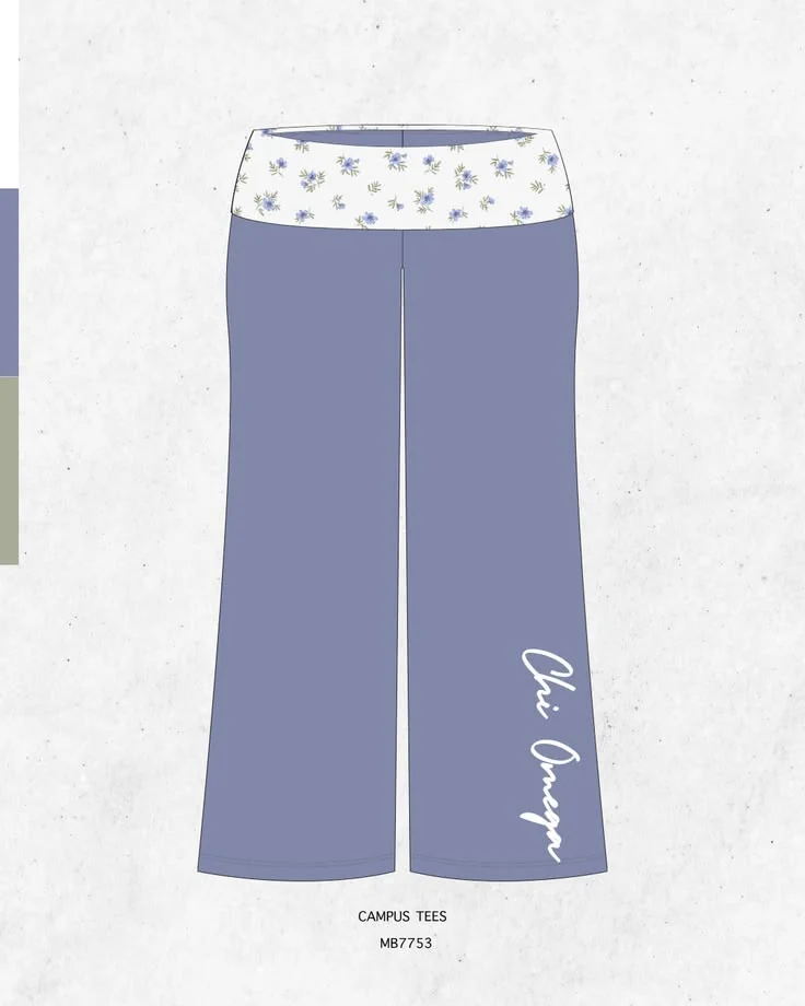 Chi Omega · Apparel mockup — Campus Tees garment mockup inspiration