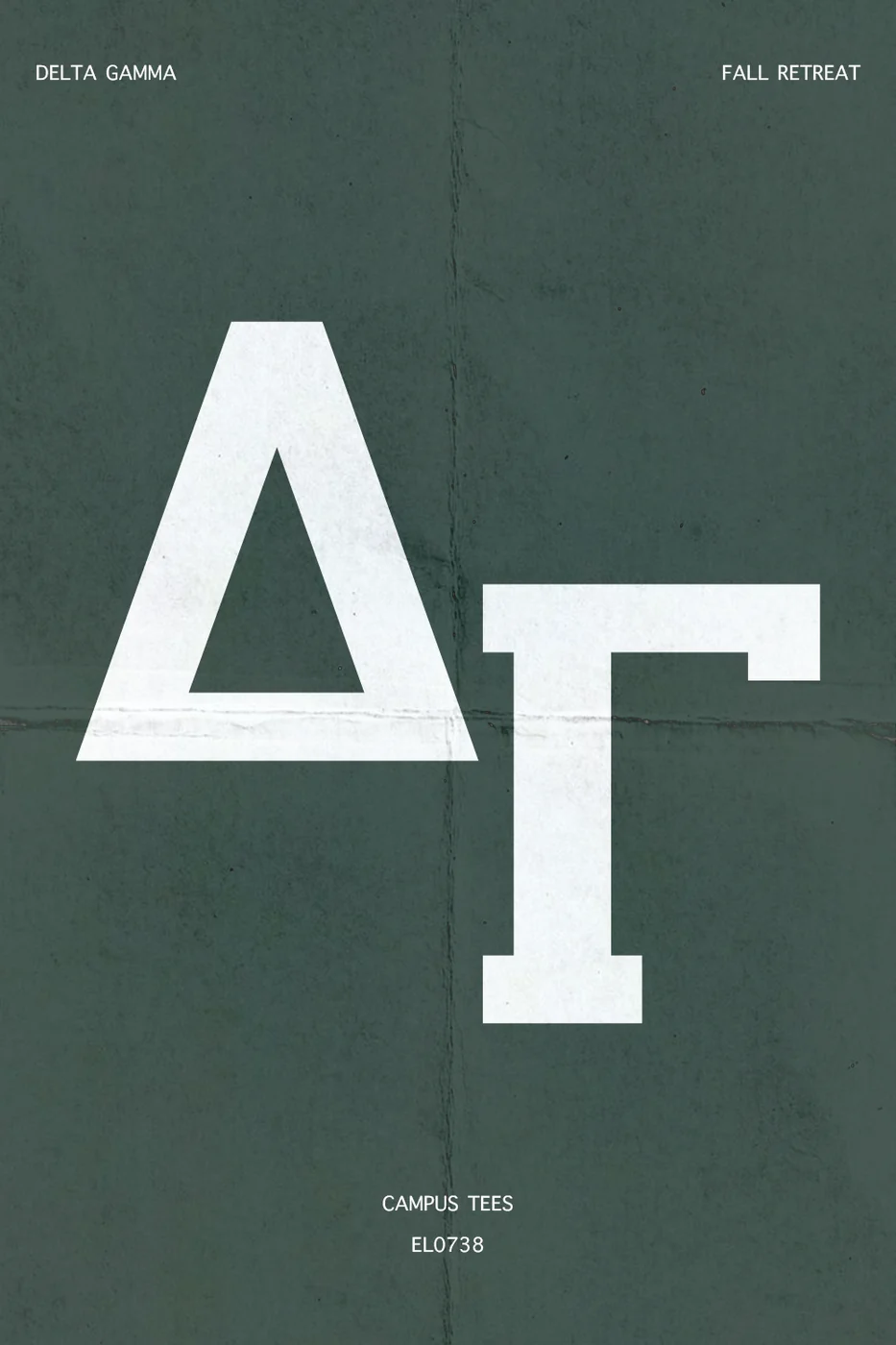 SACDG Fall Retreat — Delta Gamma custom apparel design inspiration for retreat