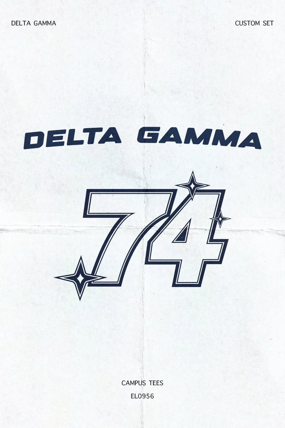 UTDG Custom Set — Delta Gamma custom apparel design inspiration