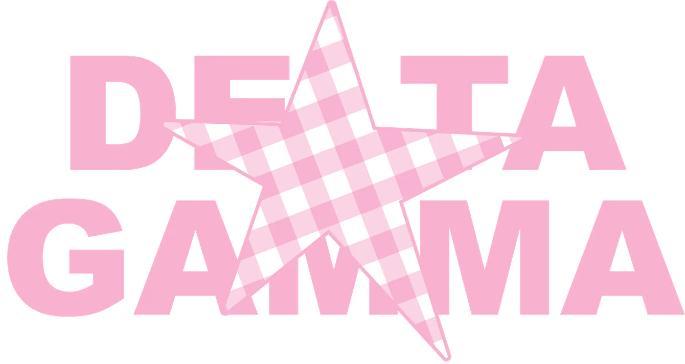 DELTA GAMMA STAR — Delta Gamma custom apparel design inspiration