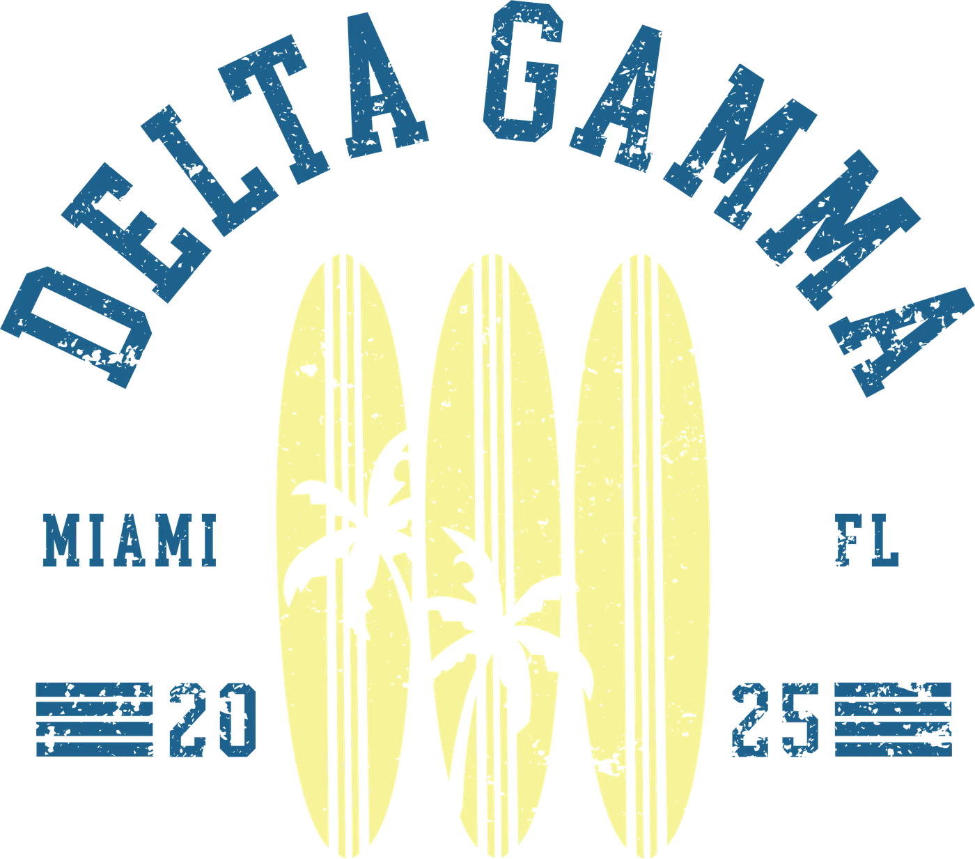 Delta Gamma Miami FL — Delta Gamma custom apparel design inspiration