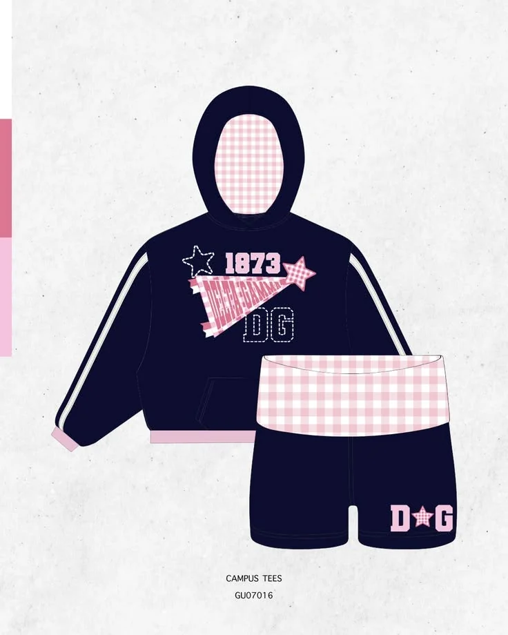 Delta Gamma · Apparel mockup — Campus Tees garment mockup inspiration