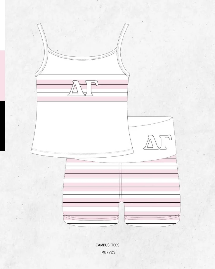 Delta Gamma · Apparel mockup — Campus Tees garment mockup inspiration