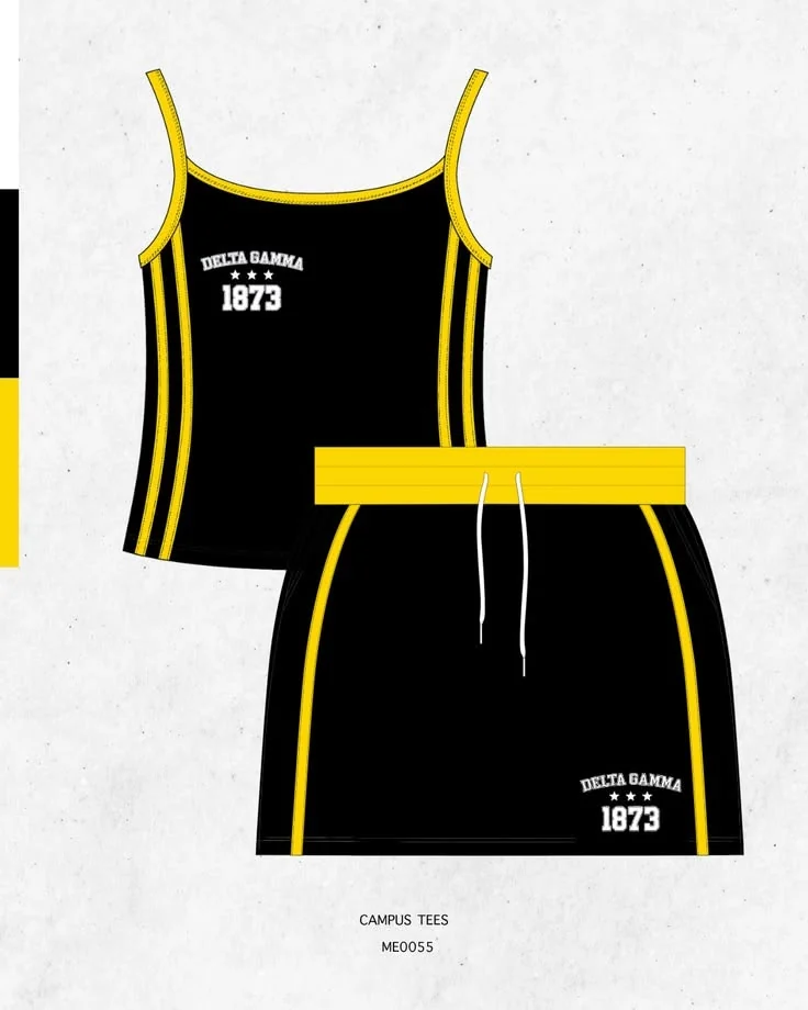 Delta Gamma · Apparel mockup — Campus Tees garment mockup inspiration