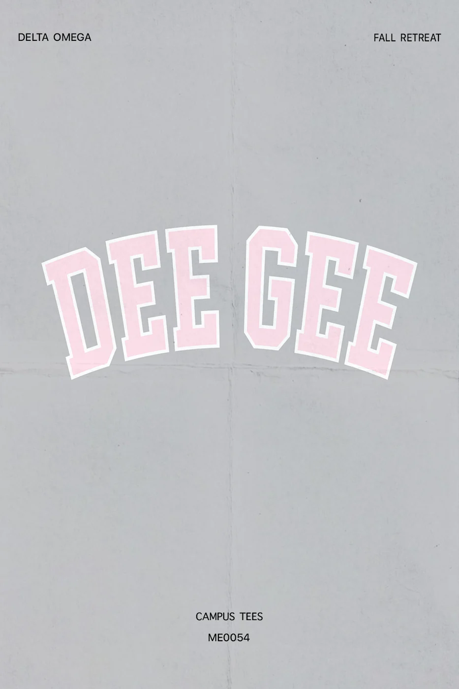 Sac State DG Fall Retreat2026 — Delta Gamma design inspiration for retreat