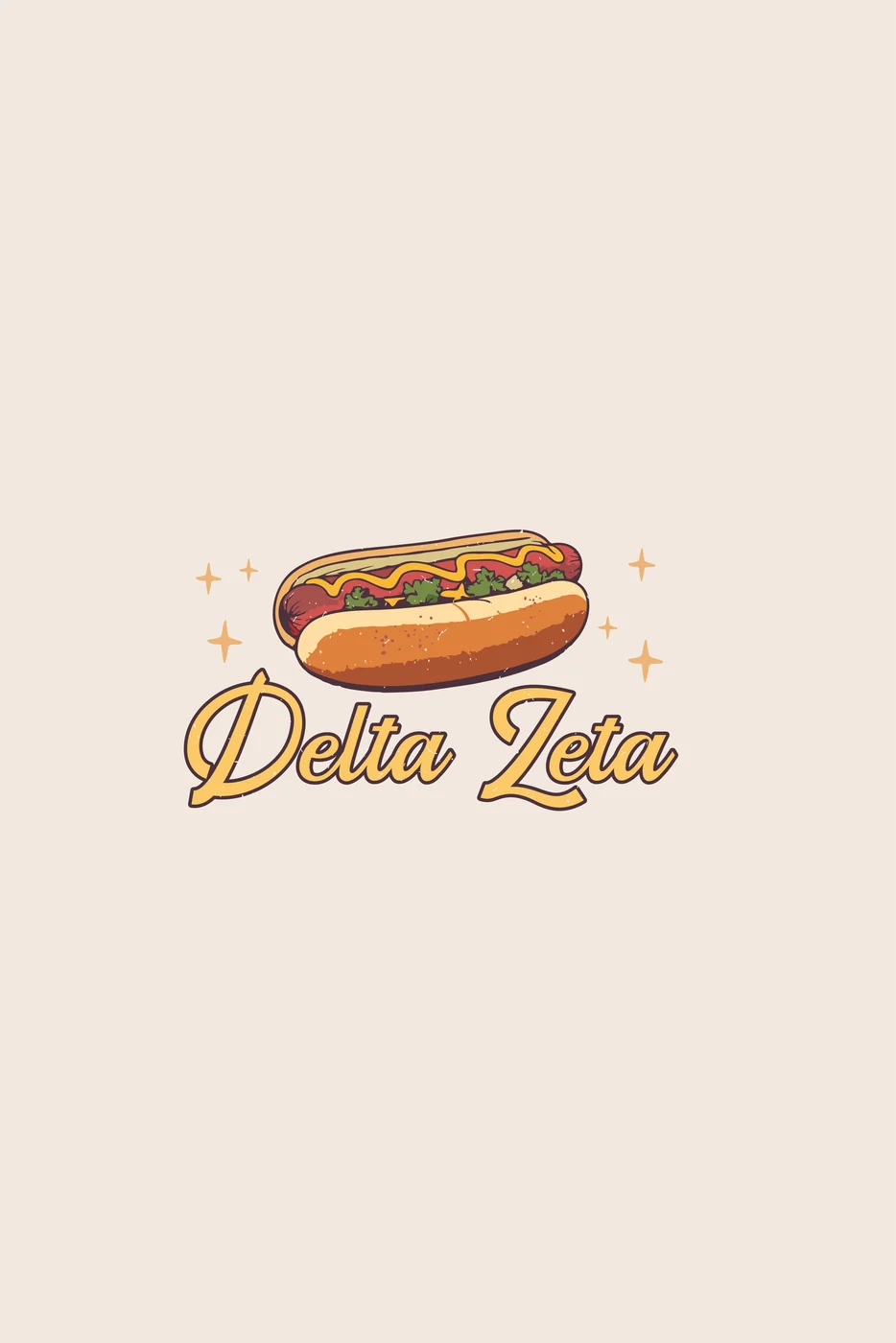 University of Maine DZ FRONT — Delta Zeta custom apparel design inspiration