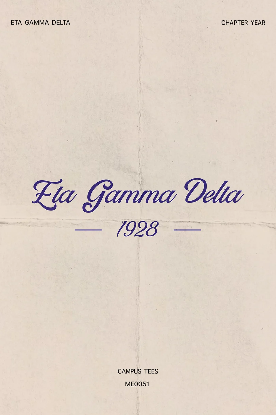 UPR Eta Gamma Delta EGD1928 — Eta Gamma Delta design inspiration