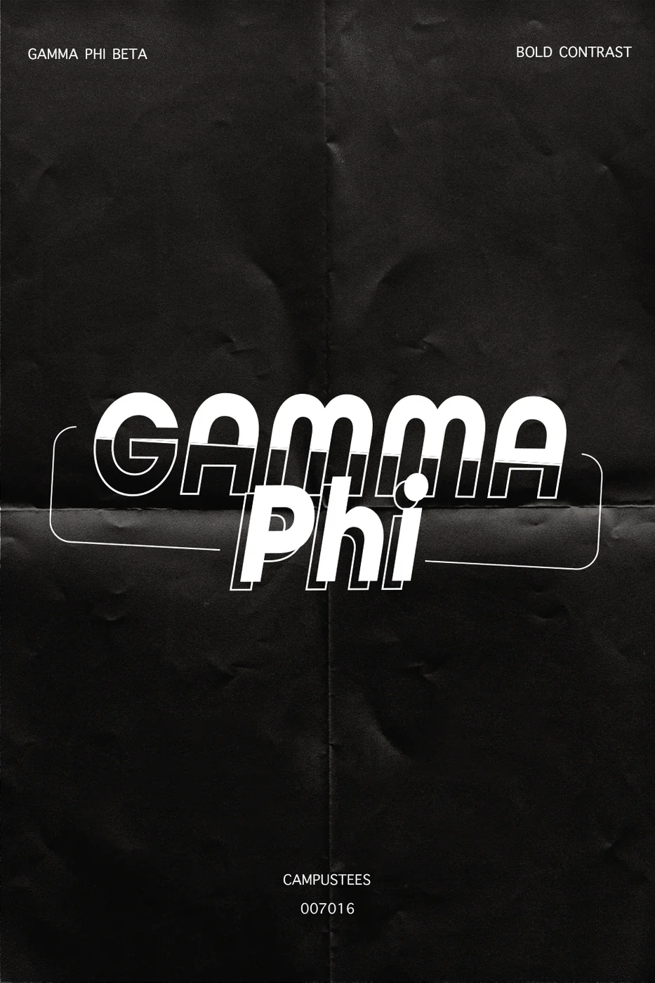 Gamma Phi Beta Bold Contrast — Gamma Phi Beta design inspiration