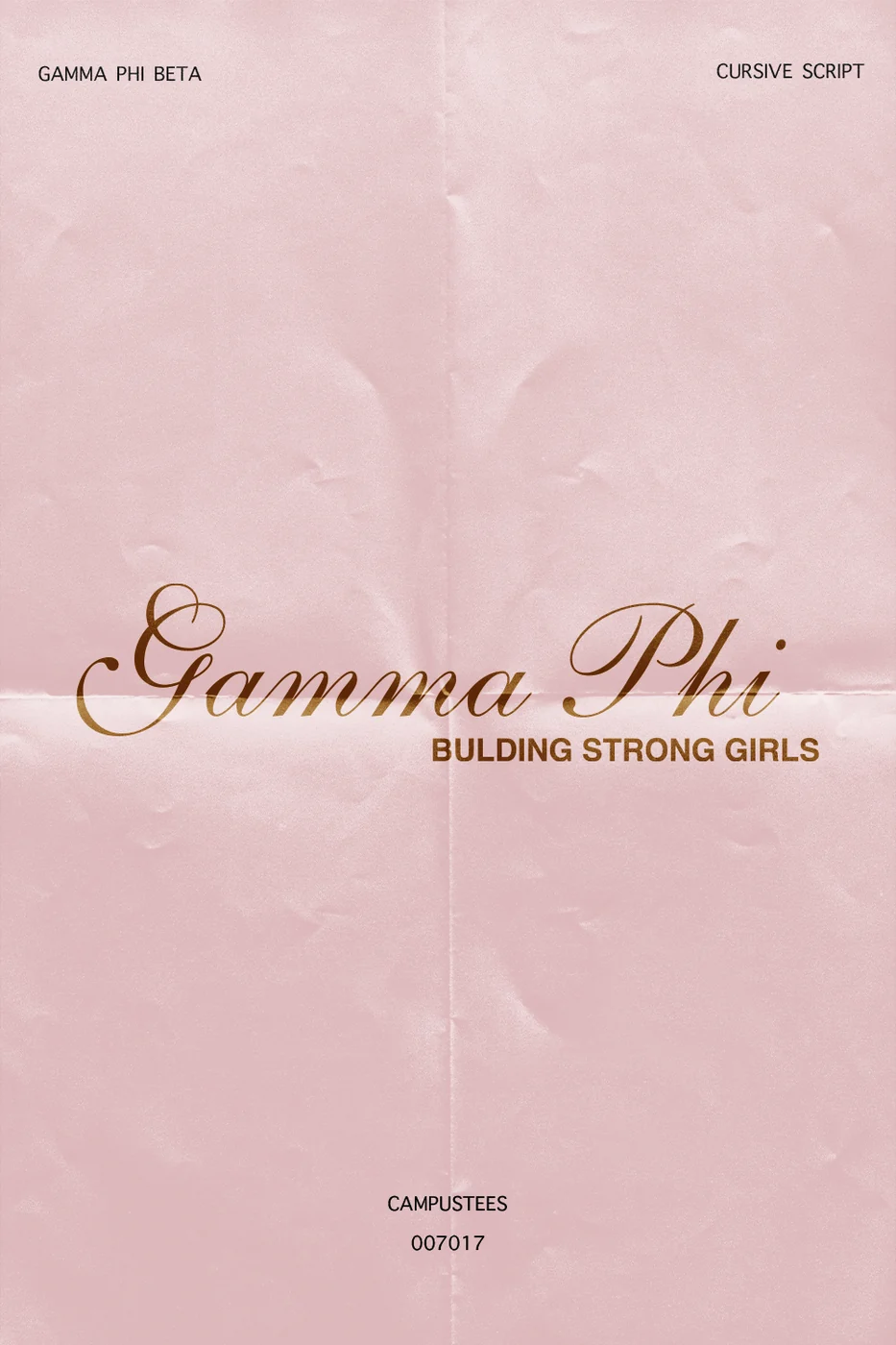 Gamma Phi Beta Cursive Script — Gamma Phi Beta design inspiration