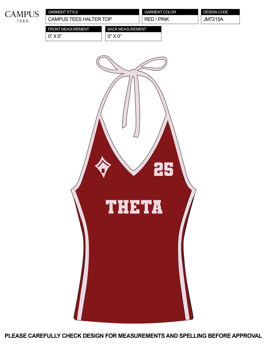 Kappa Alpha Theta Standford University A — Kappa Alpha Theta custom apparel design inspiration