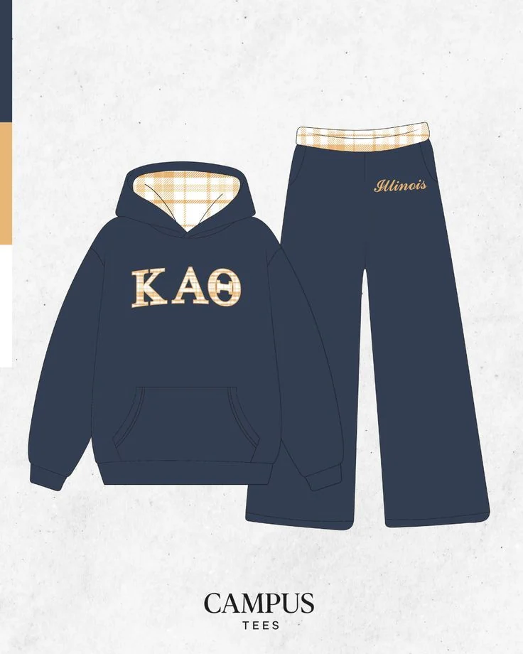 Kappa Alpha Theta custom apparel mockup — Campus Tees chapter inspiration