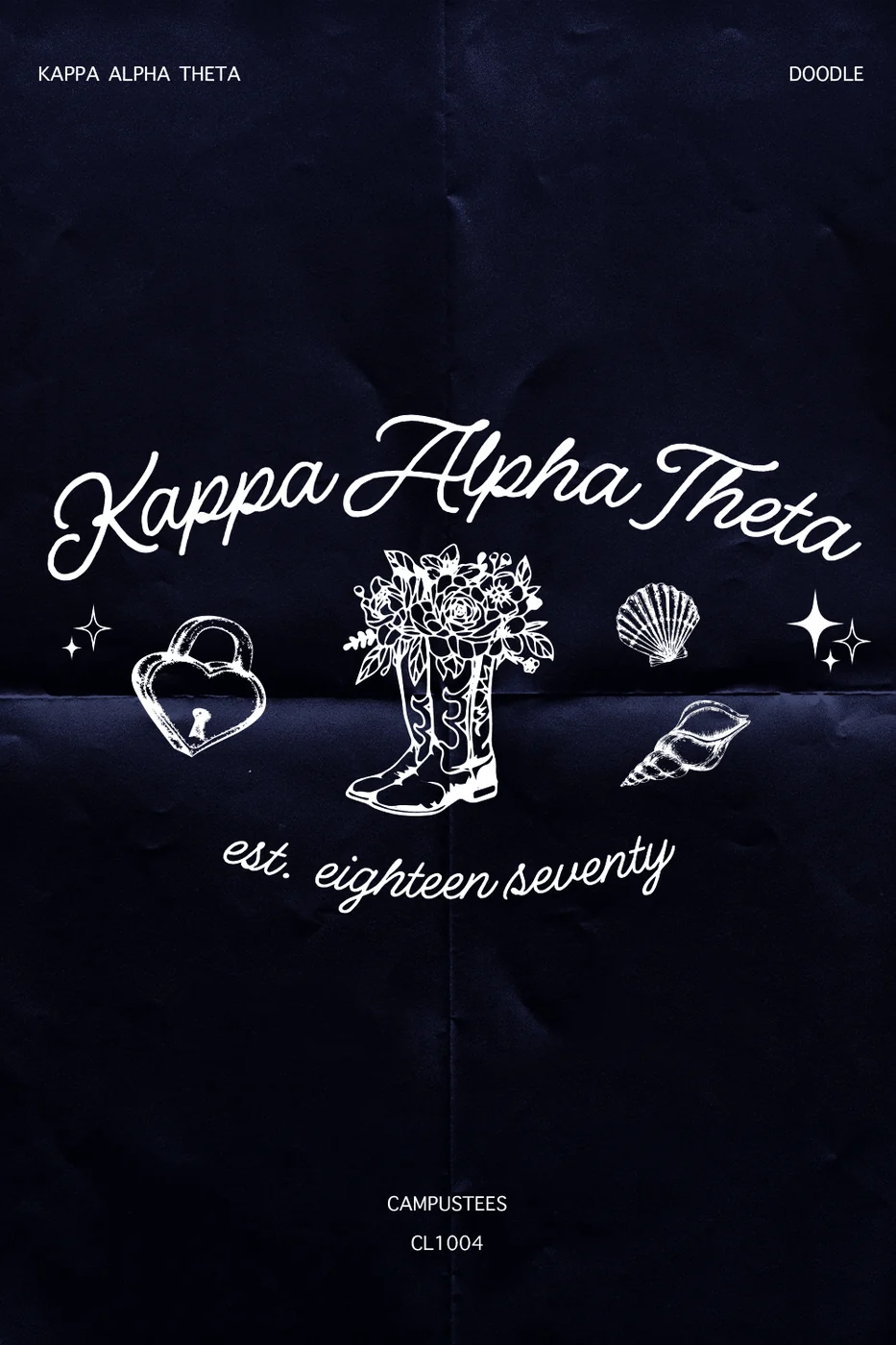 THETA DOODLE — Kappa Alpha Theta design inspiration
