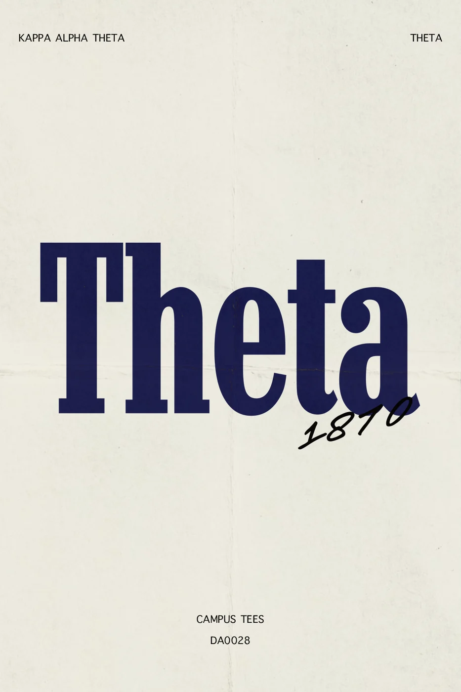 TU KAT THETA — Kappa Alpha Theta design inspiration