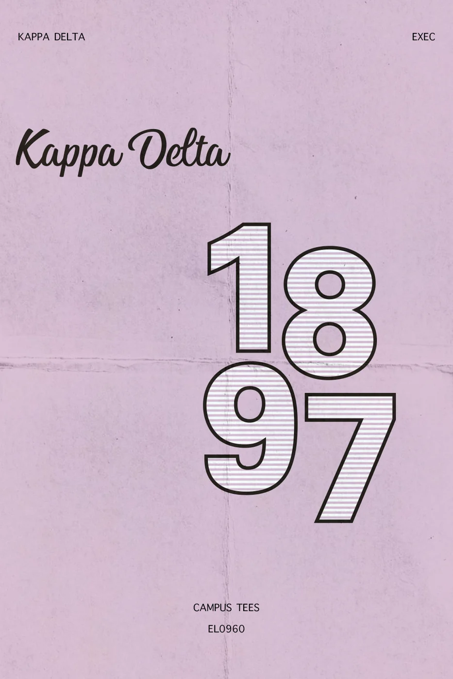 WSUKappa Exec — Kappa Delta custom apparel design inspiration