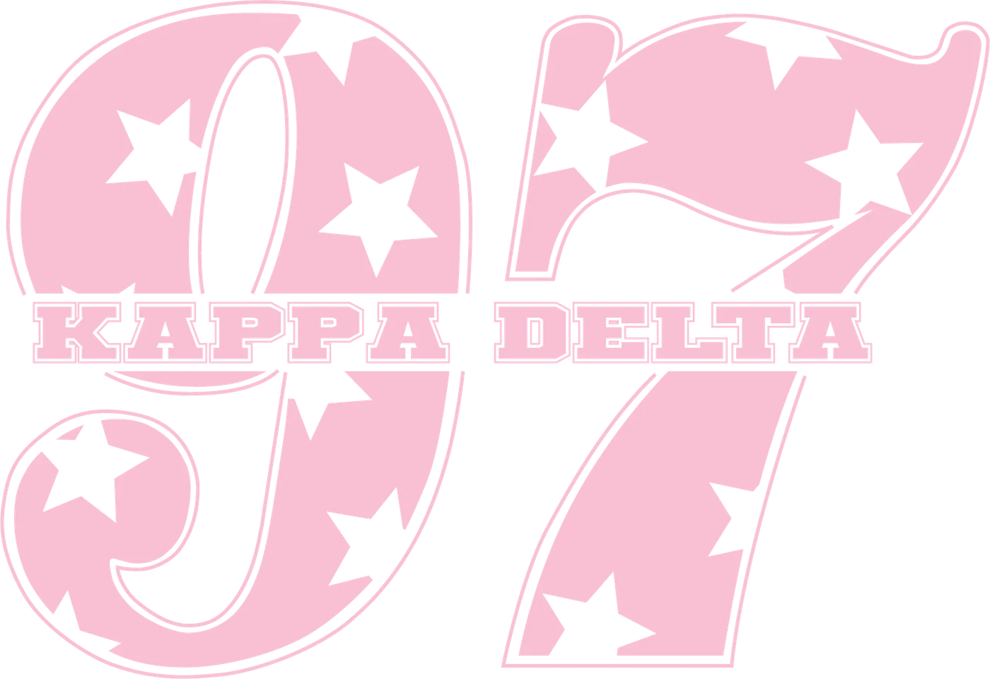 Kappa Delta 97 (REVISED) — Kappa Delta custom apparel design inspiration