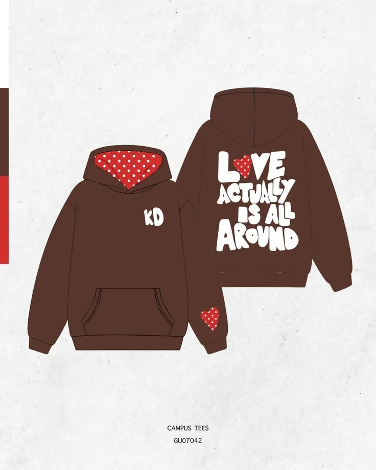 Kappa Delta · Apparel mockup — Campus Tees garment mockup inspiration