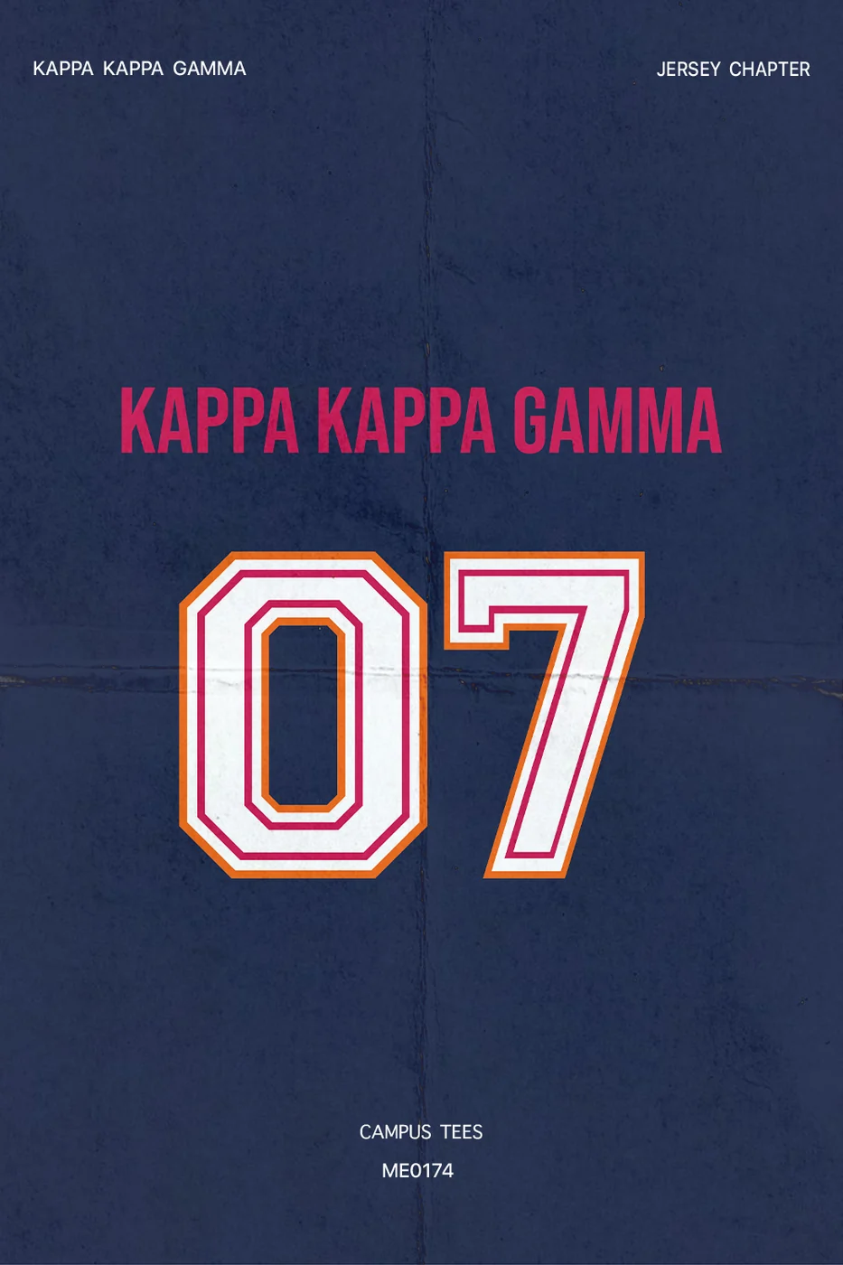 Clemson Kappa Dance Battle Jersey — Kappa Kappa Gamma design inspiration