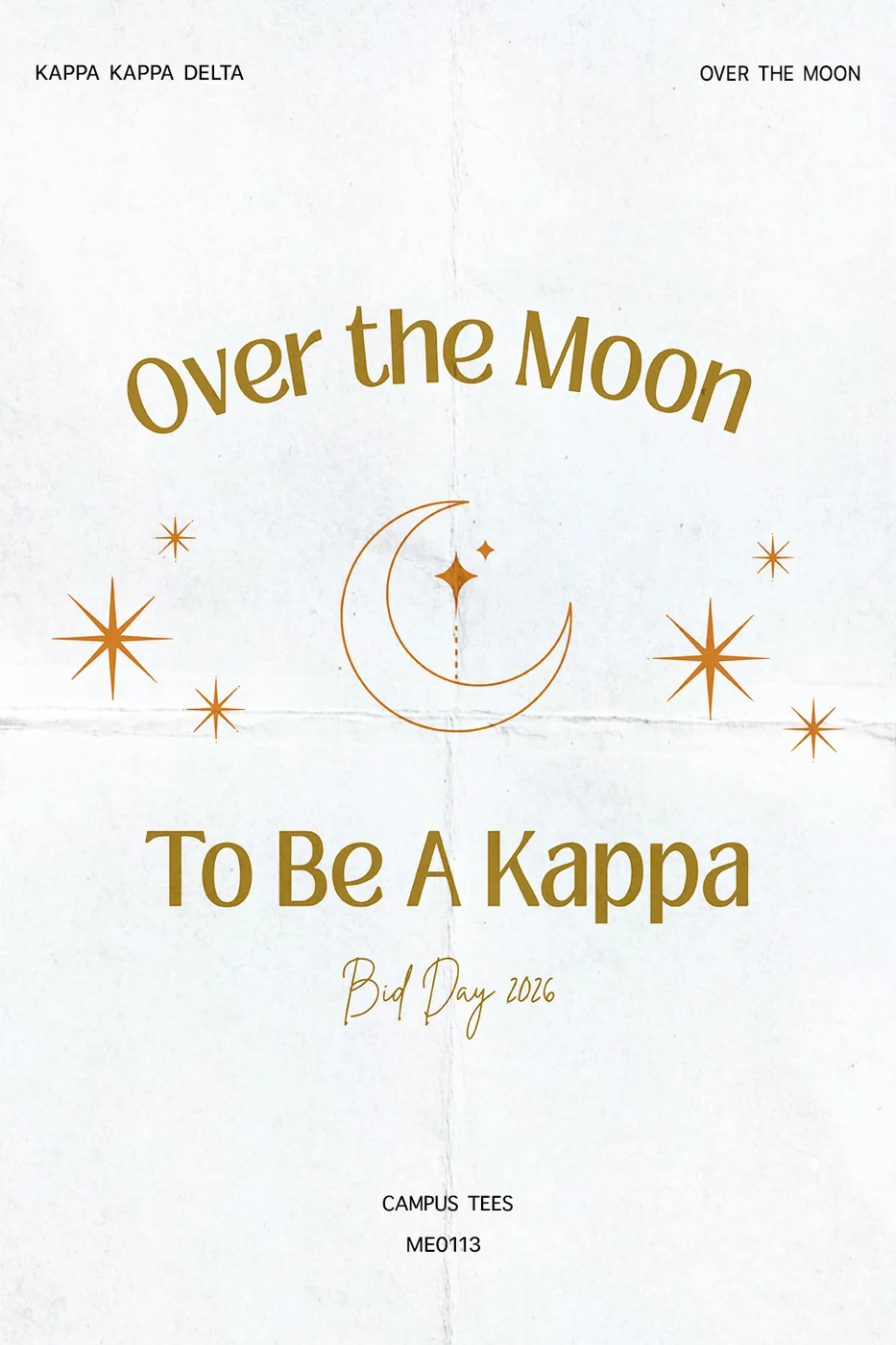 UCM KKG Over The Moon — Kappa Kappa Gamma design inspiration