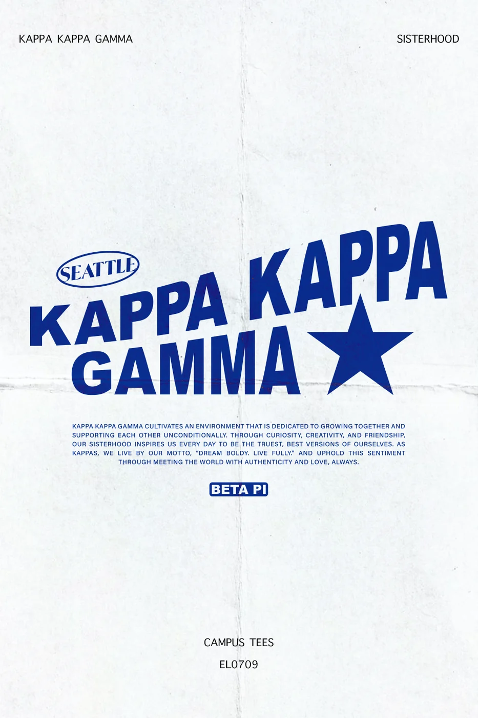 UWKKG Sisterhood — Kappa Kappa Gamma design inspiration