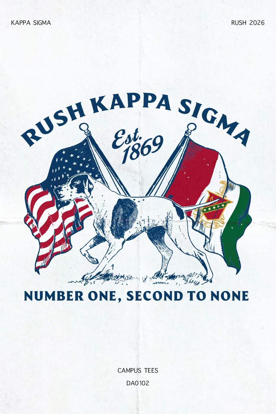 RHODES COLLEGE KSIG RUSH 2026 — Kappa Sigma design inspiration