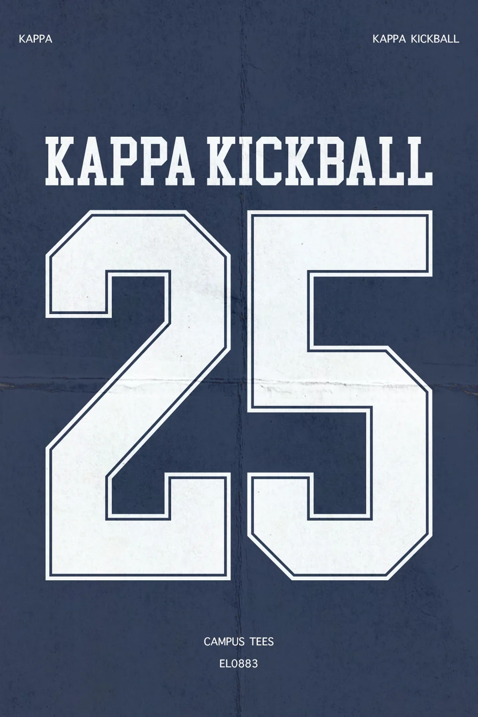 GWUKappa Kappa Kickball — Campus Tees custom apparel design inspiration