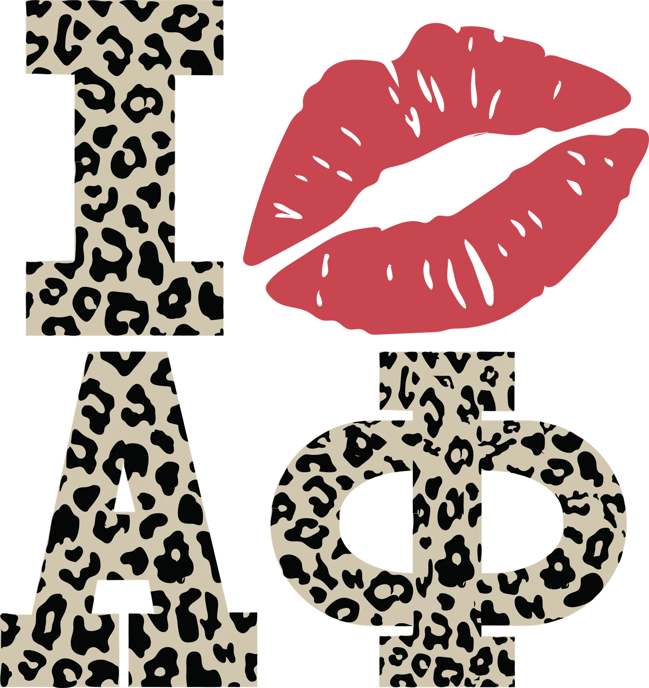 AO Kiss Print (REVISED) 2 — Campus Tees custom apparel design inspiration